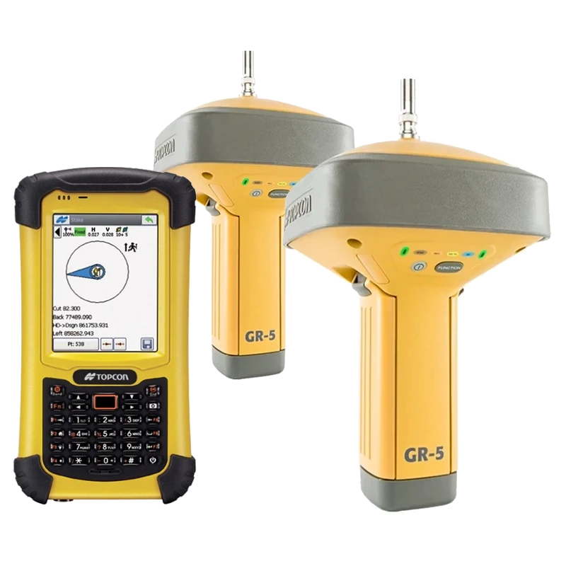 Два GNSS приёмника Topcon GR-5 (Vanguard) с контроллером Topcon 336 б/у от ТиГео